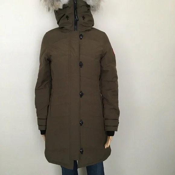 Canada Goose Loretta Military Green Women's Parka Size XS